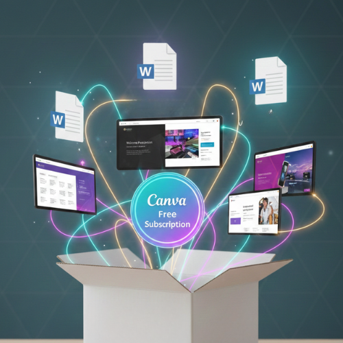 حزمة الطالبـ/ـة الجامعية + اشتراك كانفا مجاناً